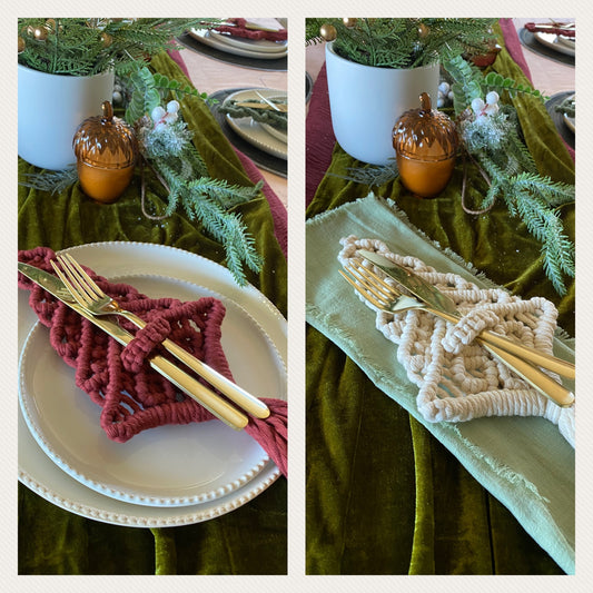 Christmas Tree Cutlery Holder Packs